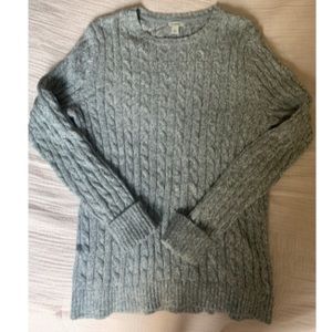 L.L Bean Gray Sweater